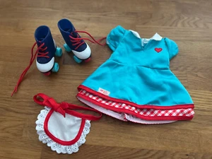 Our Generation Doll Retro Soda Pop Sweetheart Dress And Roller Skates - Picture 1 of 6