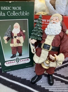 Vintage Weihnachten Weihnachtsmann Deko Figur - Bild 1 von 5