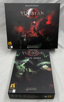 Yucatan + Solo Mode Board Game +Sleeves Matagot 2022 Unplayed NM/NM+ - Image 1 of 4