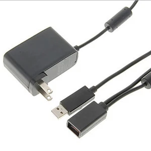 USB Charger AC Power Supply Adapter Cable for XBOX 360 Console Kinect Sensor - Picture 1 of 10