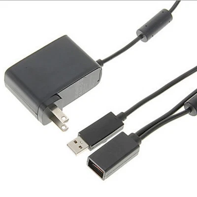 USB Charger AC Power Supply Adapter Cable for XBOX 360 Console Kinect Sensor - Image 1 of 4