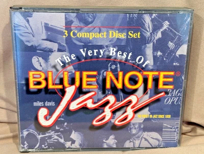 Набор из 3 компакт-дисков Very Best of Blue Note Jazz: Coltrane Miles Getz Burrell Monk Parker ++ - Изображение 1 из 2