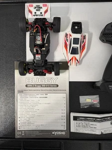 Kyosho MB-010 Mini-Z Buggy Turbo Optima Readyset (White) [KYO32096W] - Picture 1 of 3