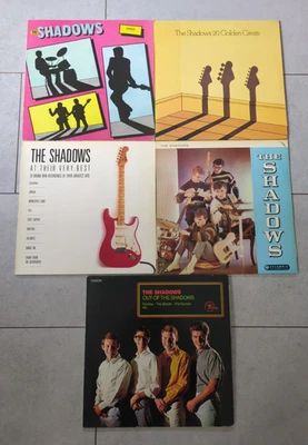 5 x The Shadows    LP Vinyl Schallplatten Sammlung Konvolut - Bild 1 von 4