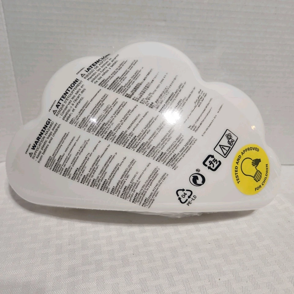 Lámpara de Pared Ikea UPPLYST Nube Blanca Luz Nocturna Niños 17796 Foto 1 de 4