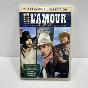 Louis L'amour - Three Movie Collection - DVD The Sacketts /Conagher /Catlow D15 - Picture 1 of 3