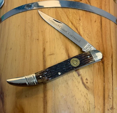 老式 Camillus 大牙签刀 7 毫米毛瑟经典墨盒状况良好 — 第 1/4 张图片