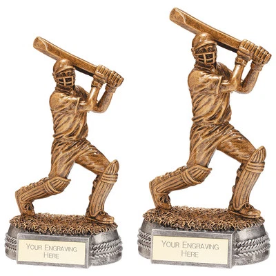 Trophy Superstore Centurion Batsman Cricket Trophy - kostenlose Gravur - mehrere
