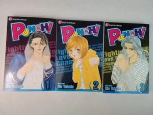 Punch! Shojo Beat Manga Complete Set 1-3 By Rie Takada - Imagen 1 de 6