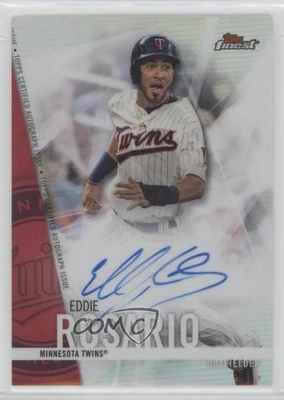 2017 Topps Finest Auto Eddie Rosario #FA-ER Auto - Image 1 of 2