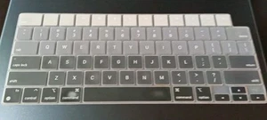 Silicone Keyboard Cover Skin Protector For Apple MacBook 13 Inch USED - Afbeelding 1 van 3