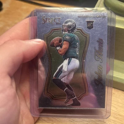 2020 Panini Select - Select Certified Rookies Jalen Hurts #SCR-22 (RC) - Image 1 of 2