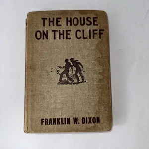 The Hardy Boys The House on the Cliff by Franklin W. Dixon 1927 Vintage HC - Foto 1 di 7