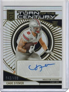 CADE STOVER 2024 PANINI ELITE TURN OF THE CENTURY AUTOGRAMME RC AUTO 042/499 - Bild 1 von 2