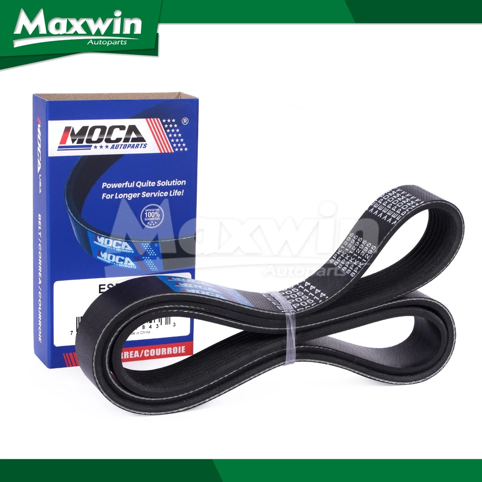 Cinturón Serpentine Fit Cadillac XLR Mercedes-Benz CL55 E55 G55 SL55 S55 AMG 8PK1295 Foto 1 de 4