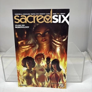 SACRED SIX TRADE PAPERBACK VOL 01 NUMEROLOGY VF/NM DYNAMITE NEW OTHER SEE PICS - Picture 1 of 17