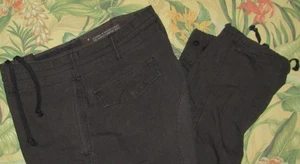 Polo Ralph Lauren RRL Doble RL Negro Militar Tela de Campo Pantalones de Carga 36 x 32 - Imagen 1 de 7