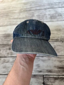 Vintage 90s AJ Armani Jeans baseball faded Y2K cap OS - Picture 1 of 8