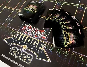 Yu-Gi-Oh! 2022 TCG Official Judge Hieroglyph Game Mat & Hieroglyph Sleeves Set - Picture 1 of 2