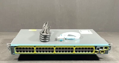 Cisco WS-C2960S-48TD-L 48 Port LAN Base Switch - Same Day Shipping - Image 1 of 4