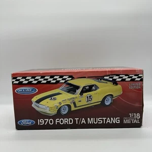 Welly 12527MB 1970 Ford T/A Mustang 1/18 Scale Boss 302 #15 Die-Cast Metal Car - Picture 1 of 14