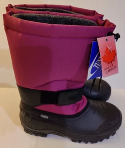 Tundra Portland wasserdicht isoliert Schnee Winter Stiefel Damen US 6 lila & schwarz - Bild 1 von 5