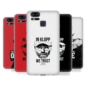 OFFICIAL LIVERPOOL FOOTBALL CLUB JURGEN KLOPP GEL CASE FOR ASUS ZENFONE PHONES - Picture 1 of 8