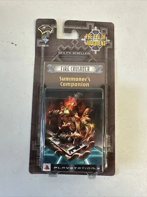 WOTC PS3 The Eye of Judgment Biolith Rebellion Set 1 - Fire Crusader Deck SEALED - Image 1 of 2