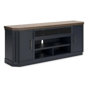 Signature Design by Ashley Landocken Brown & Blue 83" TV Stand for TVs up to 95" - Picture 1 of 1