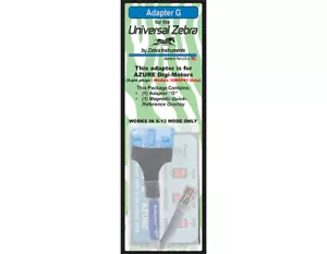 Universal Zebra UZ-1 Adapter G # UZHMG Azure Digi-Motor (5-polige Stecker), NUR X13 - Bild 1 von 3