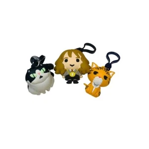 Lotto 3 clip per borsa Hermione Granger sottaceto Rick Cat Marvel gatto oca 2" - Foto 1 di 6