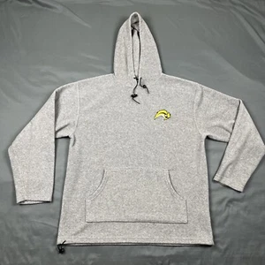 Vintage Buffalo Sabres Fleece Hoodie Medium Oversized Grey VTG NHL 2000s  - Picture 1 of 6