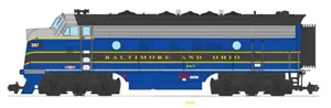 USA Trains G Scale R22389 Baltimore & Ohio blue/gray F7A Unit Locomotive - Picture 1 of 1