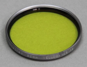 52mm Screw-In Filter VIVITAR WRATTEN 8 K2 Yellow B&W Contrast Made in JAPAN - Picture 1 of 1