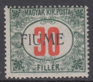 ITALY - Fiume - Tax n.12 cv 5700$ MNH** Certificate Biondi -Machine ovpr - Picture 1 of 3