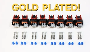 L5P Duramax 6.6L Injector Pig Tail Gold Pin UPGRADE KIT 2017-24 CHEVY GM - Picture 1 of 4