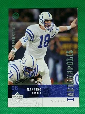 2003 Upper Deck SUPERSTARS #106 Peyton Manning HOF Indianapolis Colts NICE - Image 1 of 3