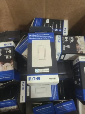 Eaton WFD30-W-SP-L Wi-Fi Smart LED Dimmer Control Your Lights Anywhere New