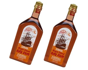 Clubman Pianaud All-purpose Fragrance Virgin Island Bay Rum 12oz 2 bottles Combo - Picture 1 of 5