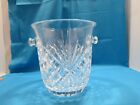 Shannon Crystal By Godinger Dublin Pattern Ice Bucket Or Champagne Bucket Mint