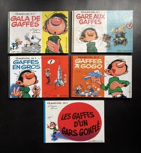 Gaffes Gaston Lagaffe N° 1/5 réeditions Fac similé 2006 Marsu prod TRES BON ETAT - Bild 1 von 16