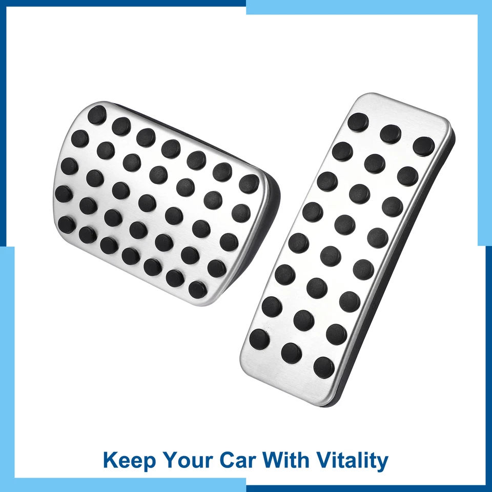 Pack (2) Pastillas Pedales Gas y Freno Cubierta Antideslizante para Mercedes-Benz GLE 13-19 Foto 1 de 4