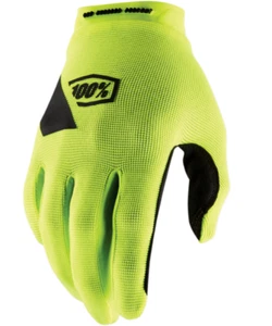 Dirt Bike MX 100% Ridecamp Glove Flo Yellow (size: Medium) Pair - Picture 1 of 1