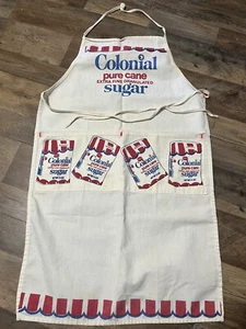 Grembiule Pubblicitario Vintage Bords Coloniale Pura Canna Zucchero RARE Torte da Cuoco da Cuoco da Cuoco da Cuoco da Cuoco - Foto 1 di 5