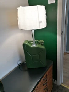Upcycled 10 Litre Green Jerry Can - Picture 1 of 14