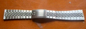 Vintage OMEGA Beads Of Rice Bracelet No.12 Endlink 718 Band. look new - Picture 1 of 6