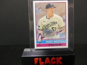 2025 Topps Heritage - Real One Autographs Zebby Matthews #ROA-ZM (AU, RC) - Bild 1 von 2