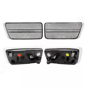 Clear LED Front & Rear Bumper Side Marker Lights For 2021-2024 Ford Bronco Sport - Bild 1 von 11
