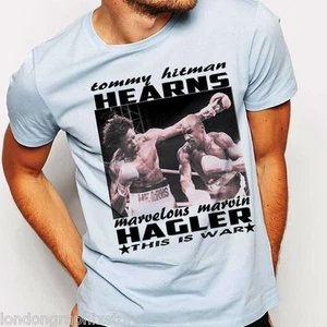 boxen t shirt, marvin hagler, tommy hearns, black history, neu, S-2XL - Bild 1 von 3