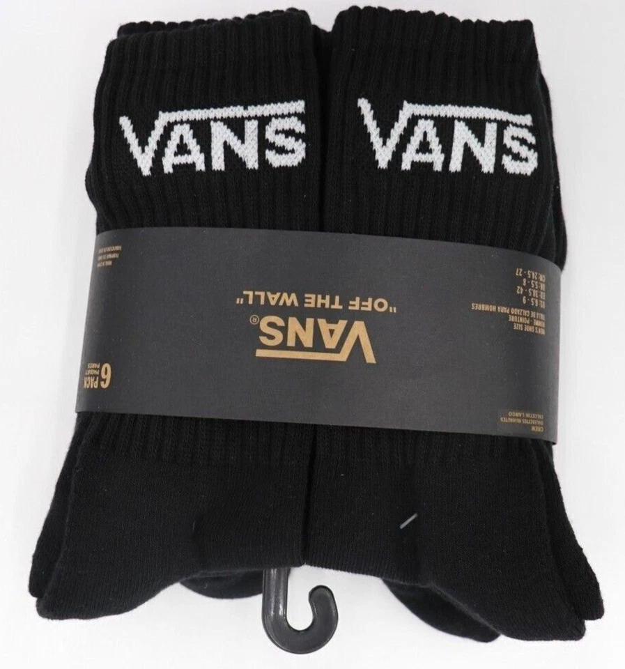 Pack de 6 calcetines Vans "Off The Wall" Foto 1 de 1